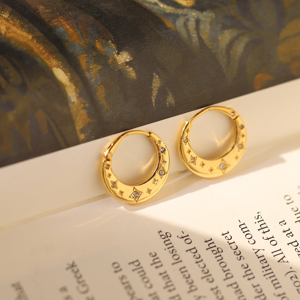 Starlight Hoop Earrings