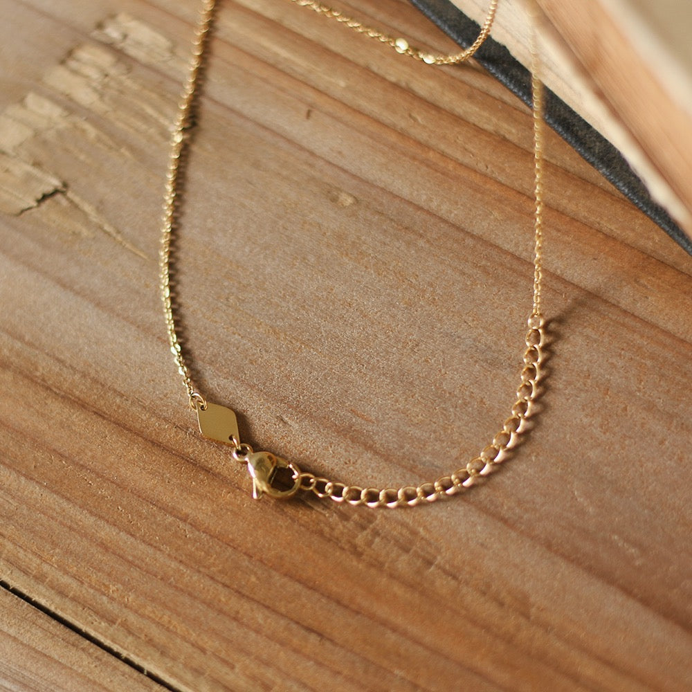Golden Avocado Necklace